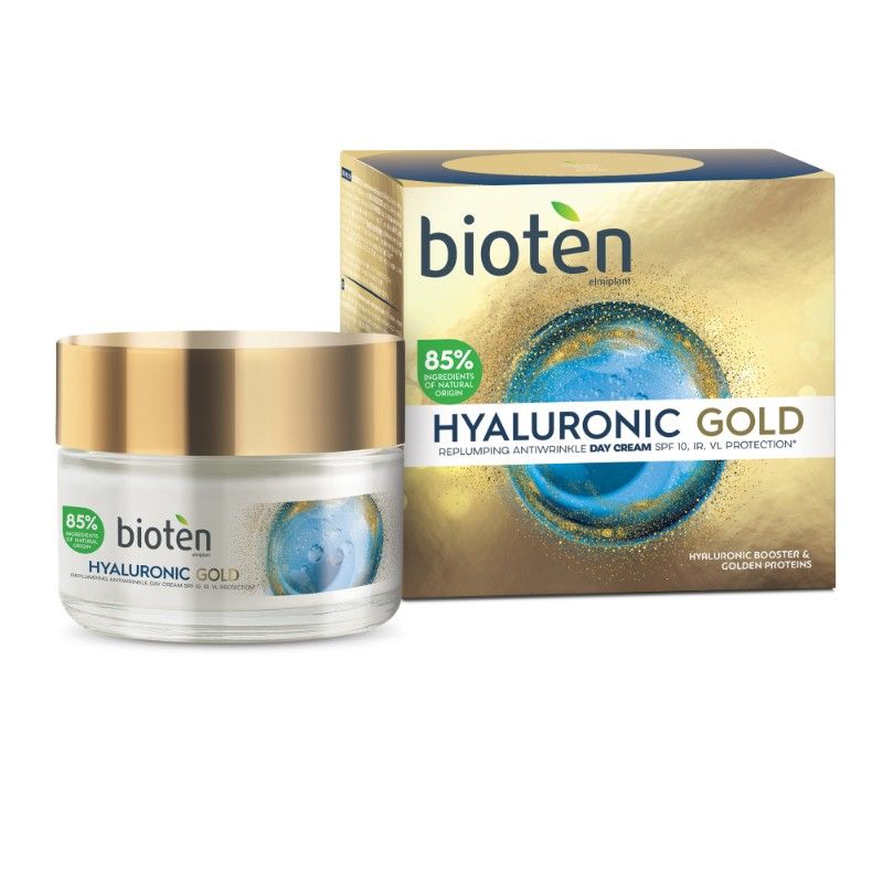 Дневен крем за лице Bioten Hyaluronic gold 50 мл