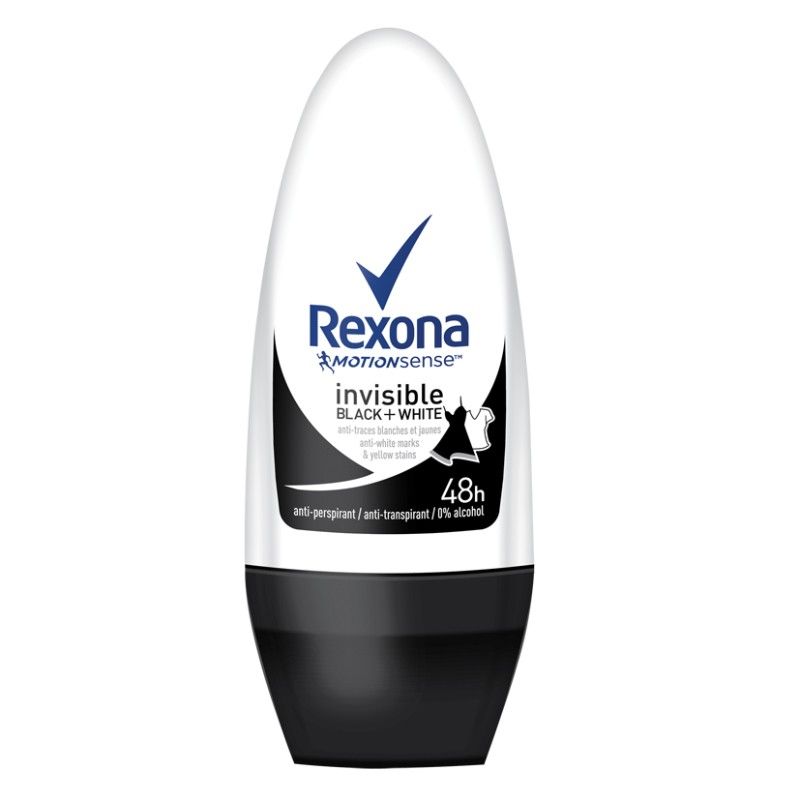 Део Рол-Он Против Изпотяване Rexona Black & White 50 мл