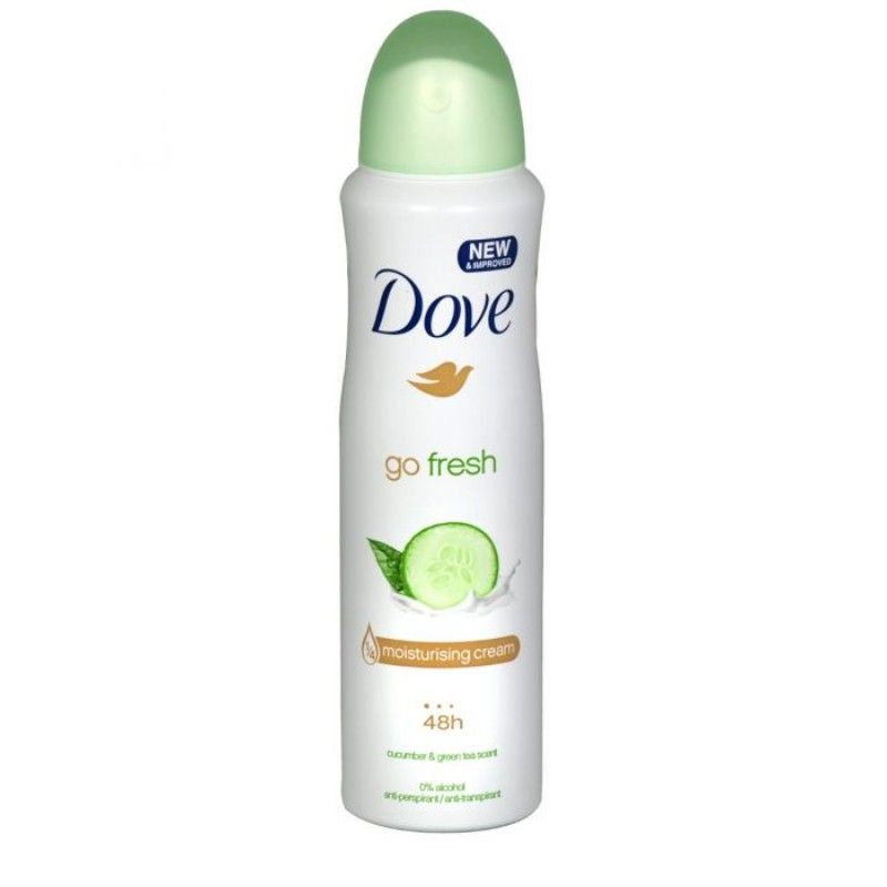 Дезодорант Против Изпотяване Dove Cucumber & Green Tea 250 мл