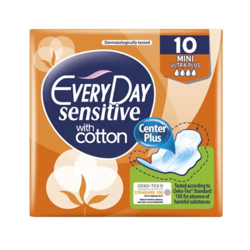 Дамски Превръзки EveryDay Sensitive Mini 10 бр