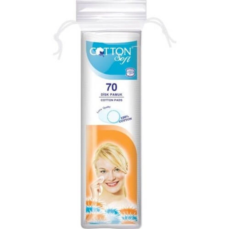 Тампони за Дегримиране Cotton Soft 70 бр