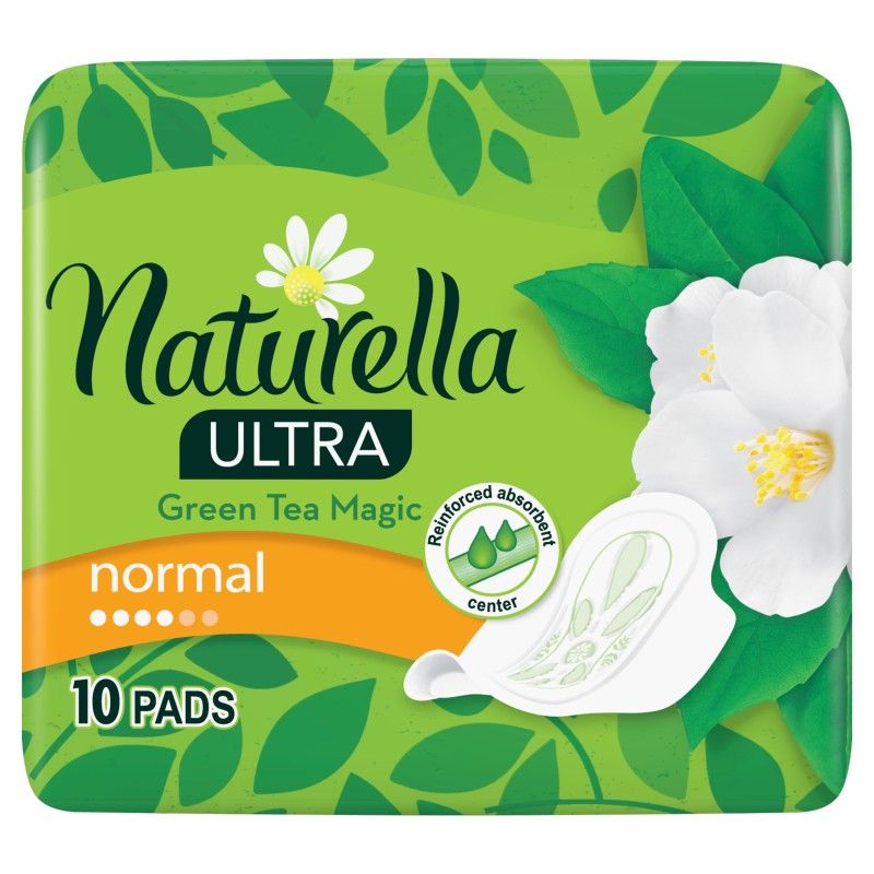 Дамски Превръзки Naturella Green tea Ultra Normal 10 бр