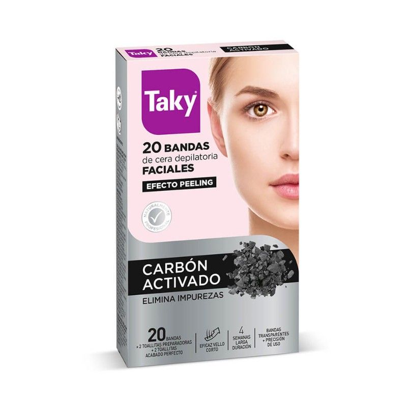 Депилиращи ленти Taky Charcoal за Лице 20 бр