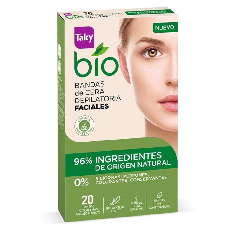 Депилиращи Ленти Taky BIO за Лице 20 бр