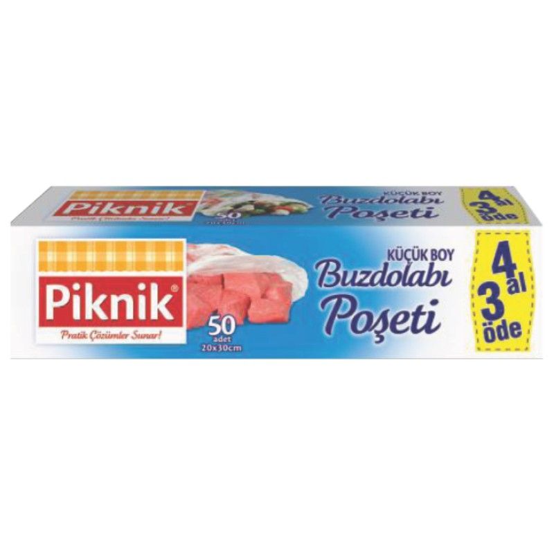Пликове за Съхранение Piknik 20 х 30 см 50 бр