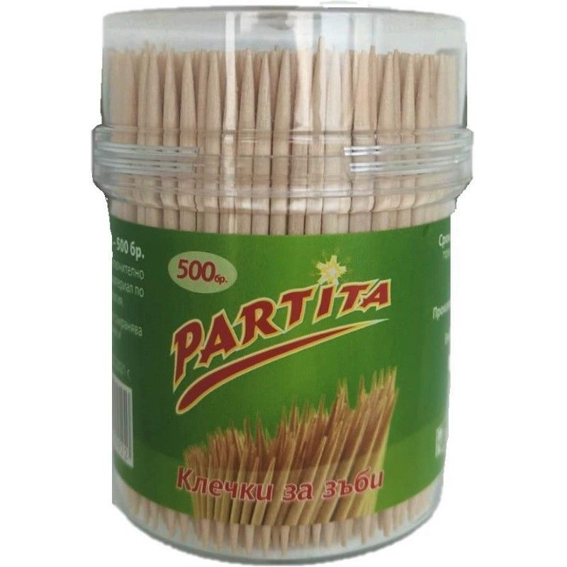 Клечки за Зъби Partita 500 бр