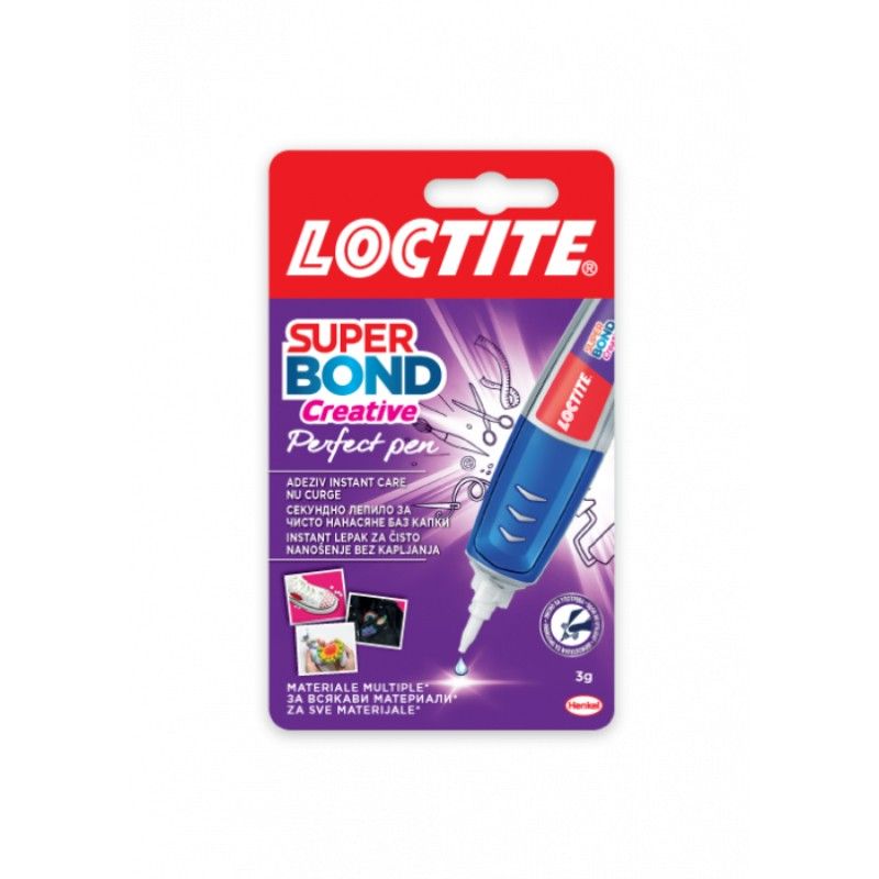 Секундно Лепило Loctite Super bond Creative с Апликатор 3 г