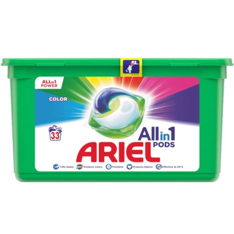Капсули за Пране Ariel Color 33 бр