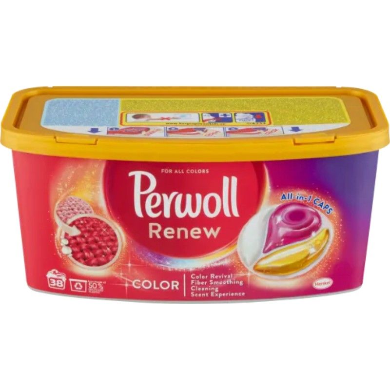 Капсули за Пране Perwoll Renew Color 38 бр.