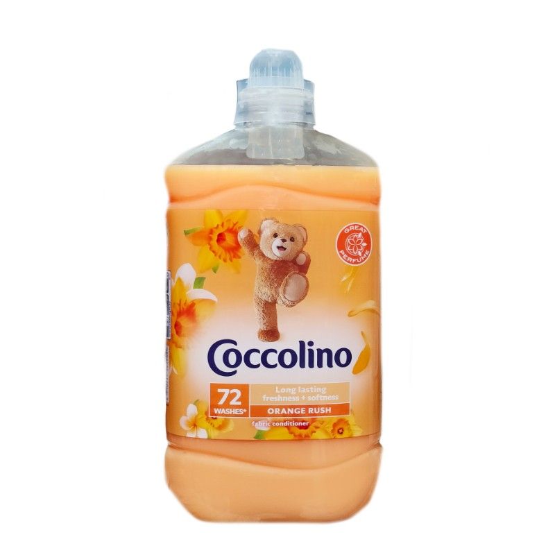 Омекотител Coccolino Orange Rush 72 пр. 1.8 л
