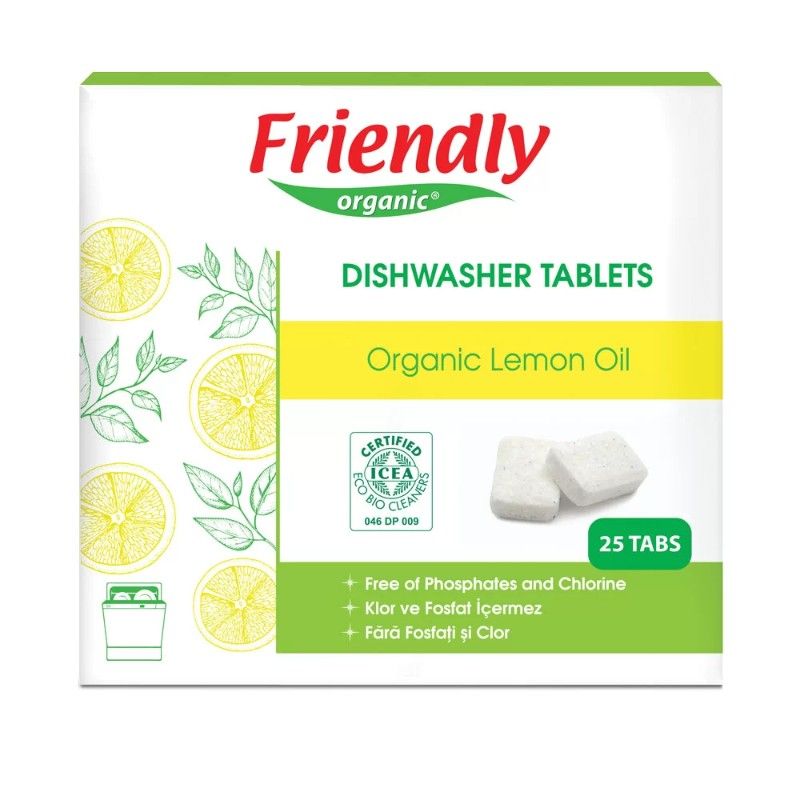 Таблетки за Съдомиялна Friendly Organic 25 бр