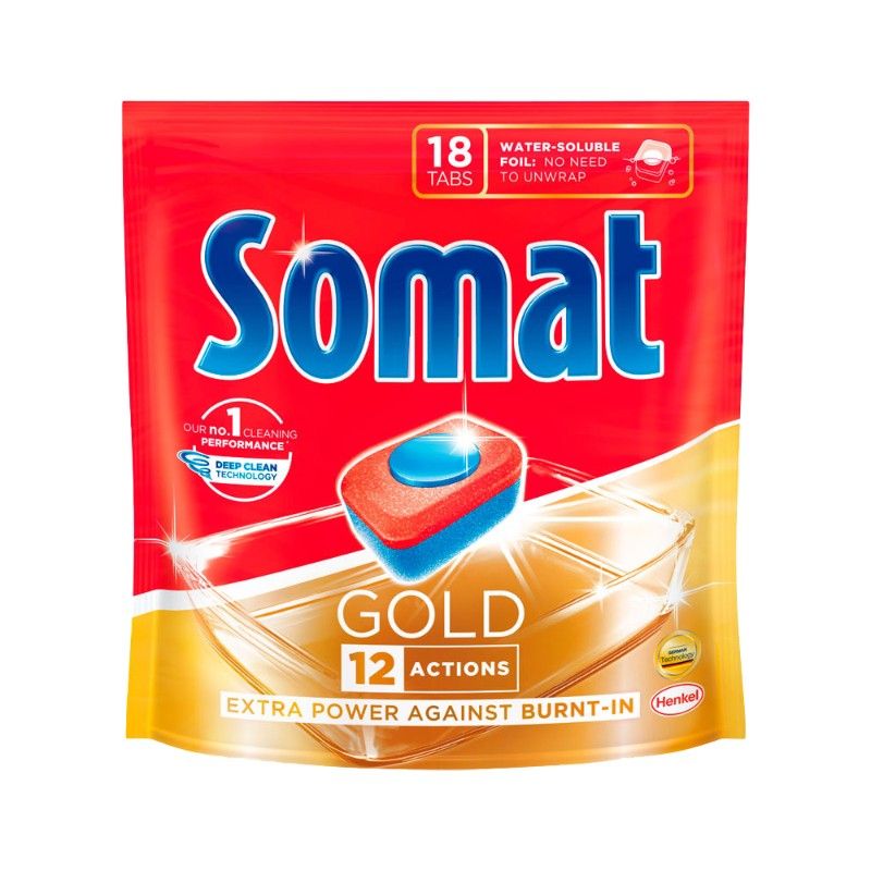 Таблетки за Съдомиялна Somat Gold 18 бр