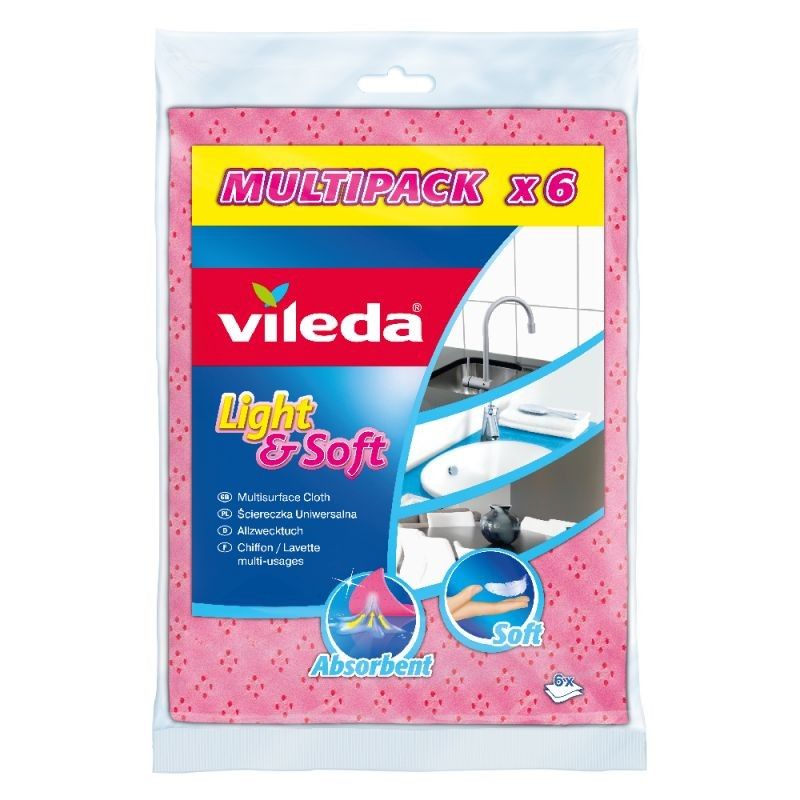 Универсална Кърпа Vileda Soft & Light 6 бр