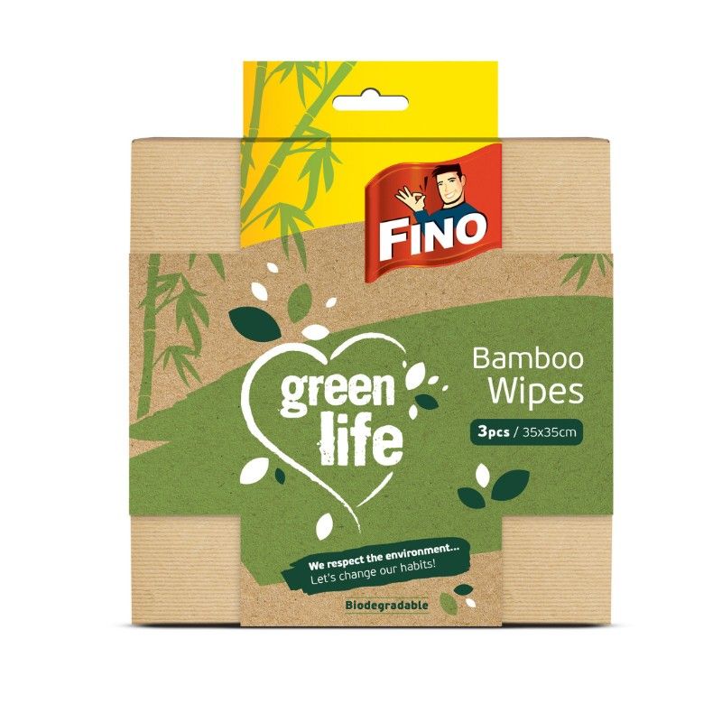 Бамбукови Кърпи Fino Green Life 3 бр