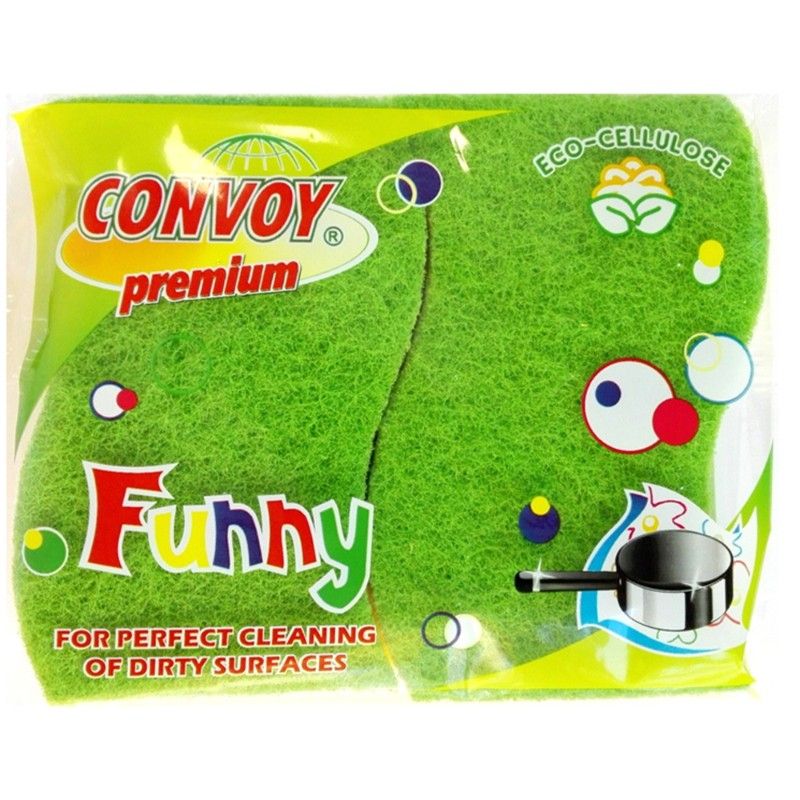 Домакинска Гъба Convoy Funny ECO Cellulose 2 бр