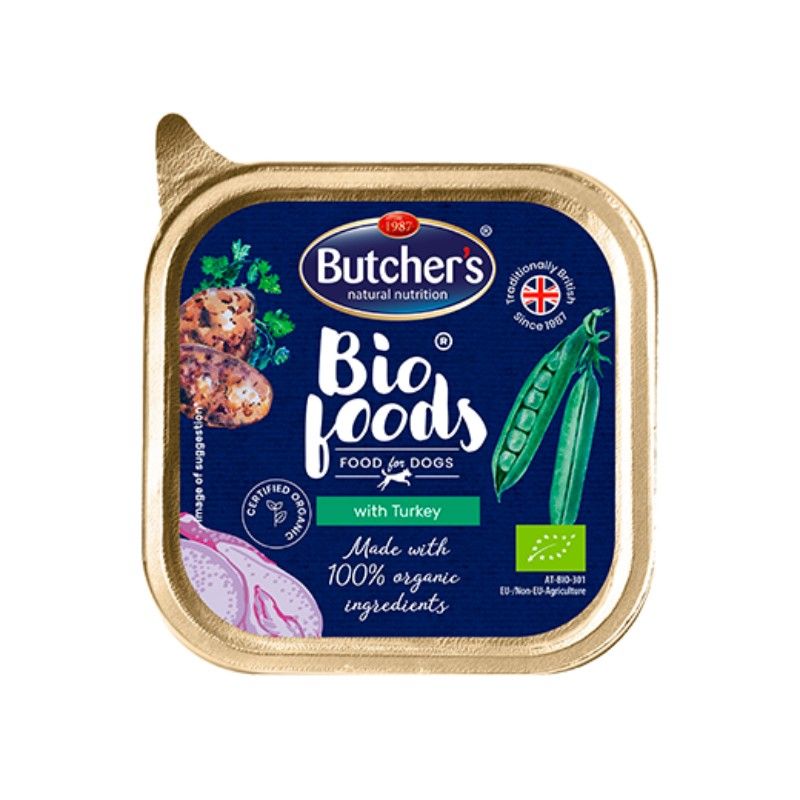 Био Храна за Куче Butcher's Bio Foods Dogs Пастет с Пуешко 150 г