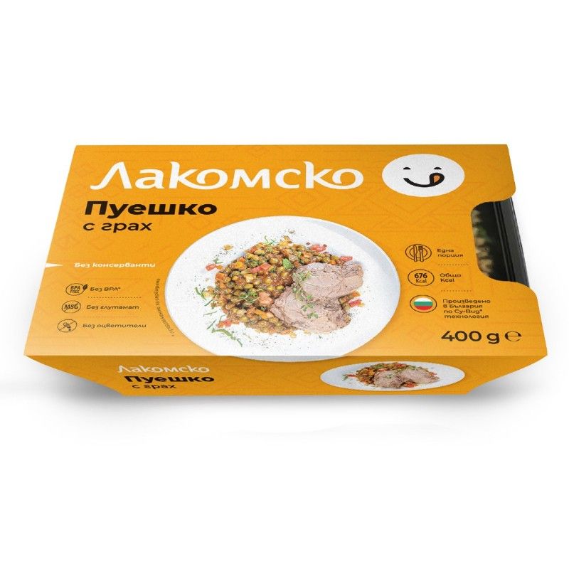 Пуешко с Грах Лакомско Су Вид 400 г