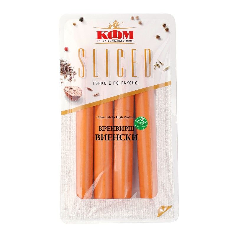 Виенски Кренвирш КФМ Чиста храна Snacks 140 г