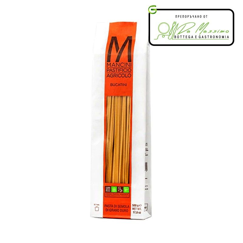 Букатини Mancini Pastificio Agricolo 500 г
