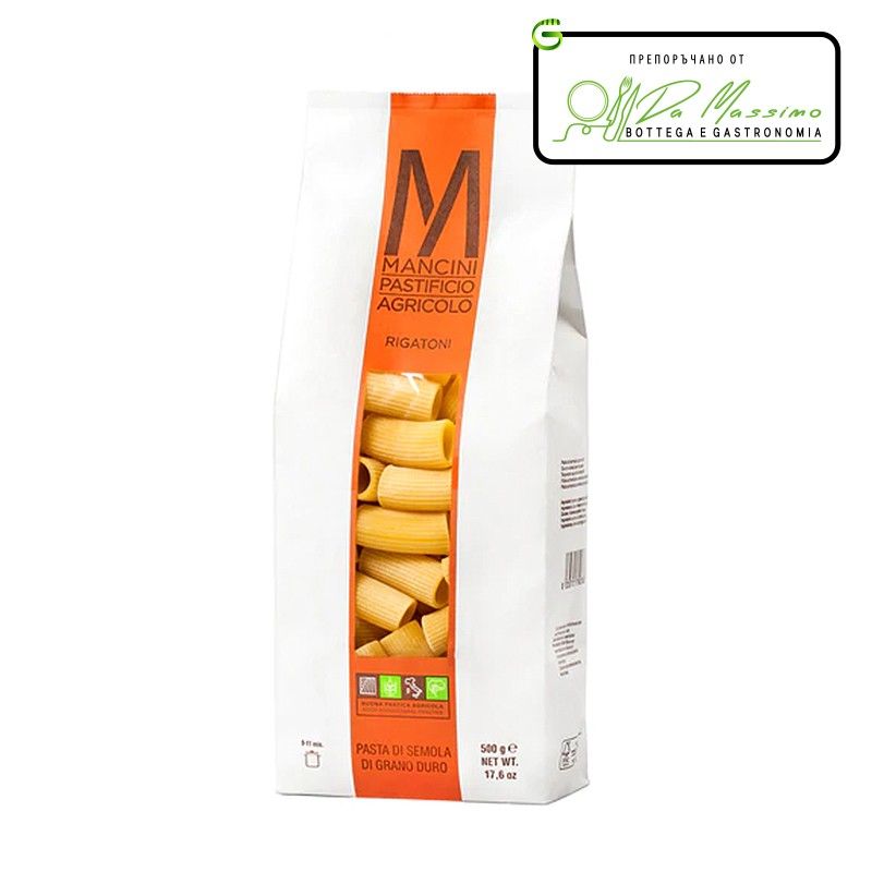Ригатони Mancini Pastificio Agricolo 500 г
