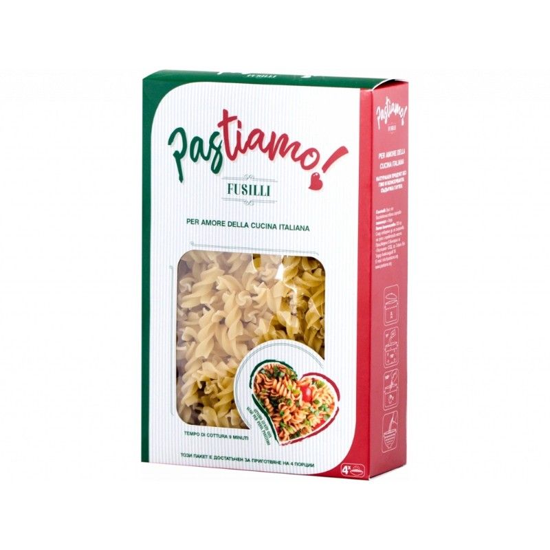 Паста Pastiamo Fusilli 320 г