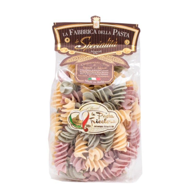 Фусилони La Fabbrica Della Pasta Трицветни 500 г