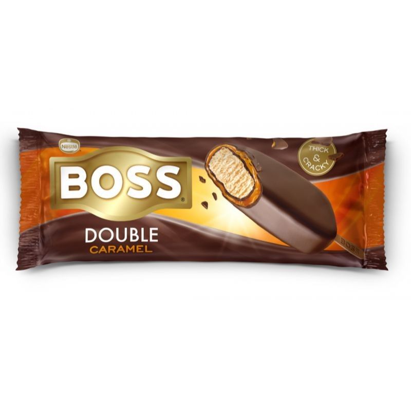 Сладолед Boss Double Карамел 82 г