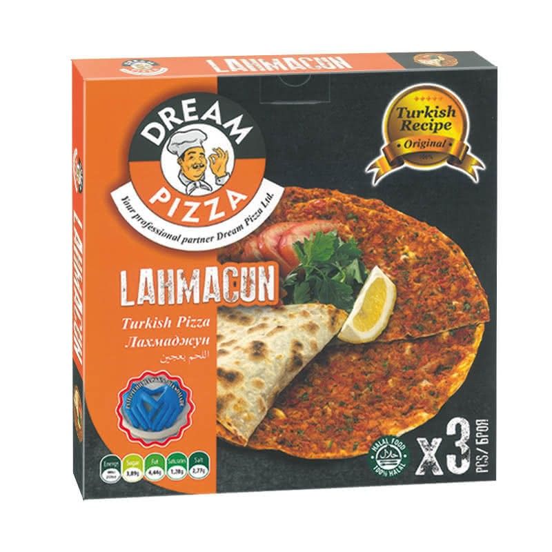 Замразена Пица Ляхмаджун Dream Pizza 3 бр 405 г