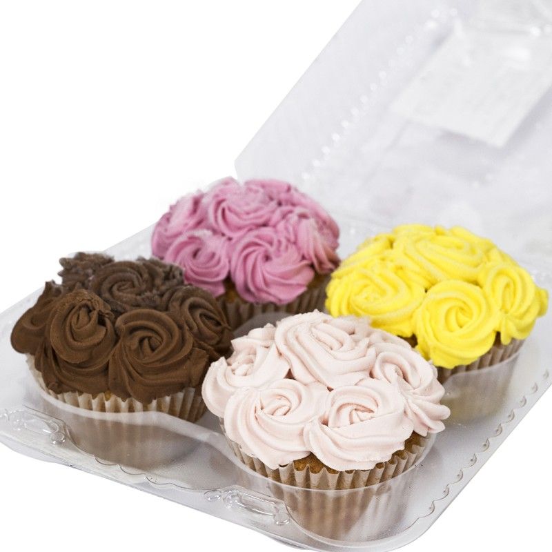Замразени Ванилови Кексчета Baci Dolci Шоколад, Малина, Дъвка, Лимон 4 бр х 80 г