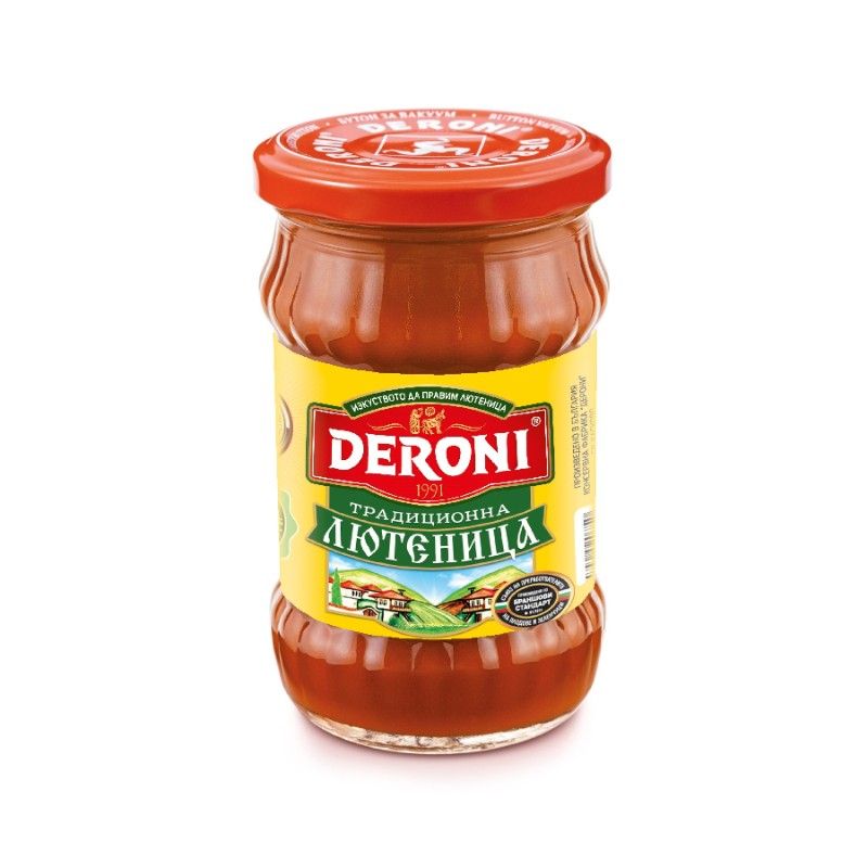 Традиционна Лютеница Deroni 260 г