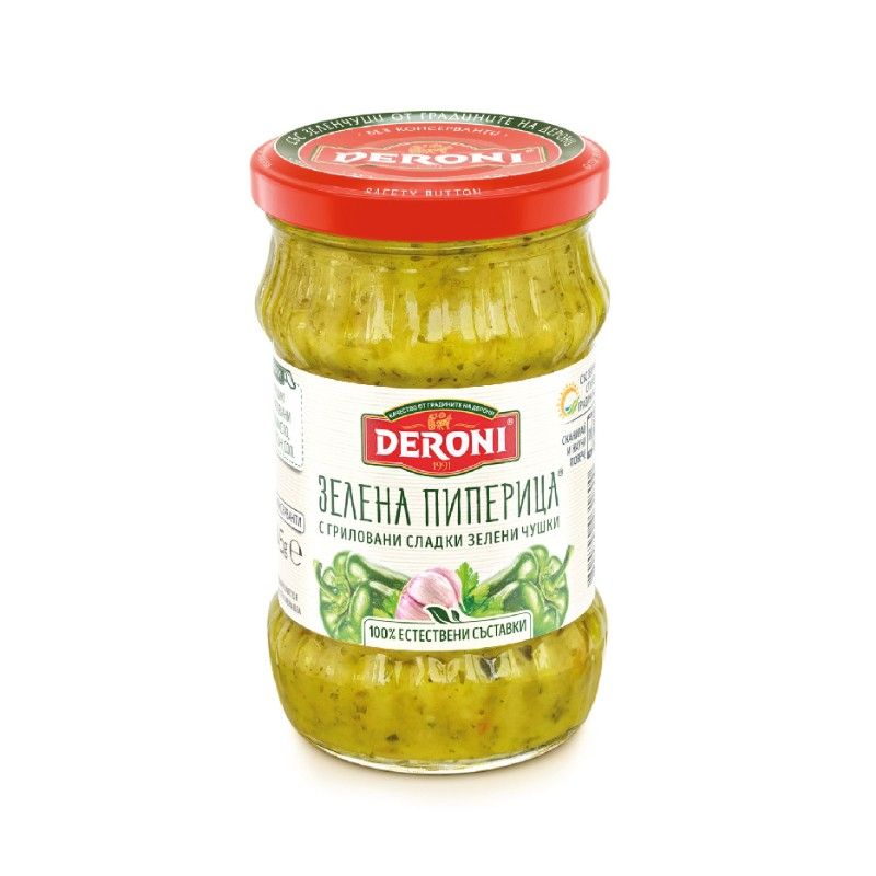 Зелена Пиперица Deroni 245 г