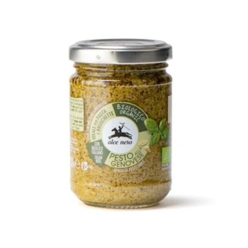 Био Песто Дженовезе Alce Nero с Босилек 130 г