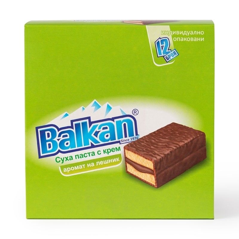 Суха Паста Balkan Лешник 12 бр 420 г
