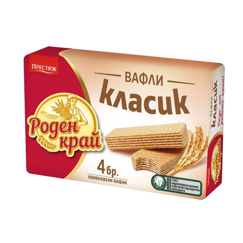 Вафли Роден Край 4 бр 120 г
