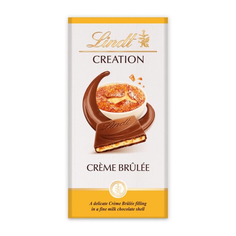 Млечен Шоколад Lindt Creation Крем Брюле 150 г