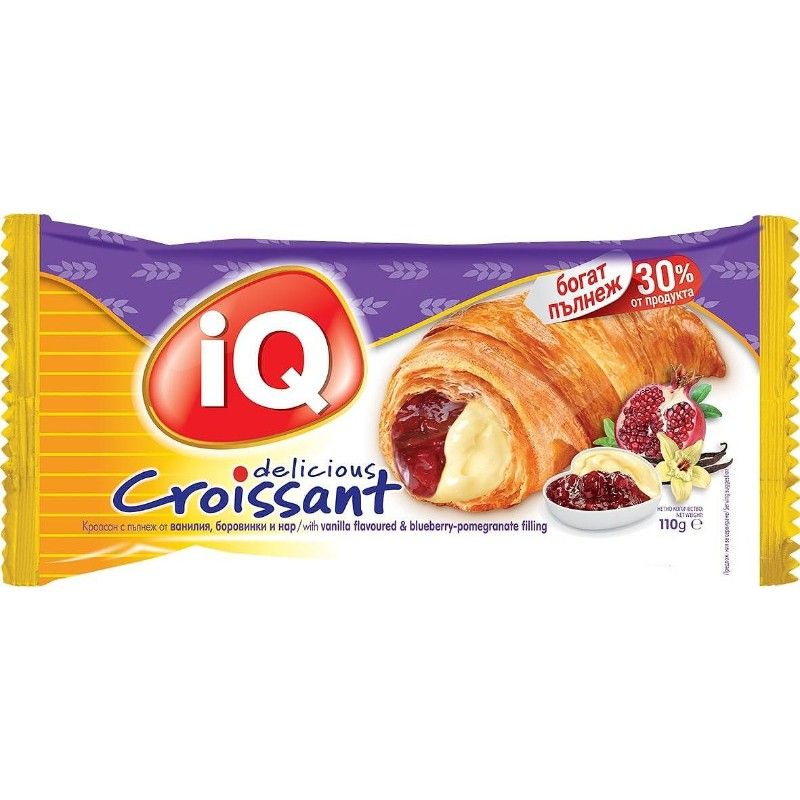 Кроасан Ванилия, Боровинка и Нар IQ 110 г