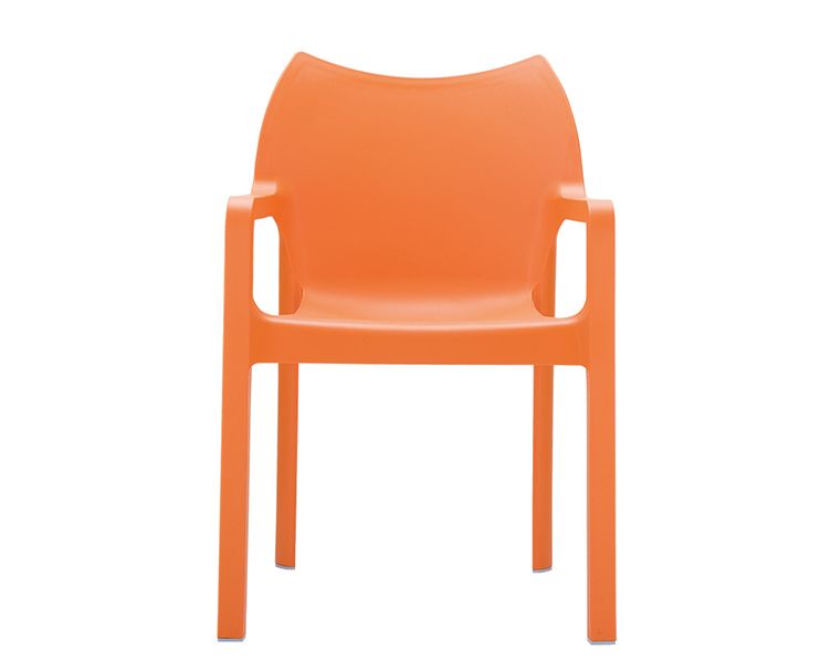Стол Diva - оранжев
