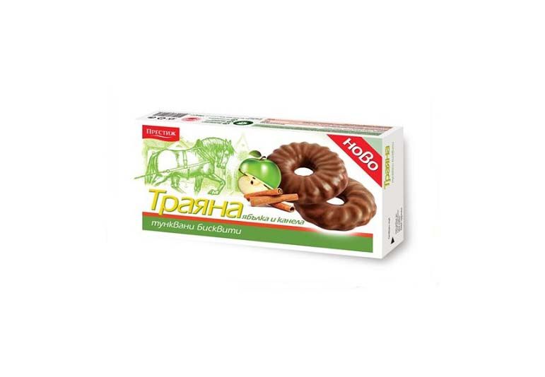 Бисквити Траяна ябълка и канела 175гр