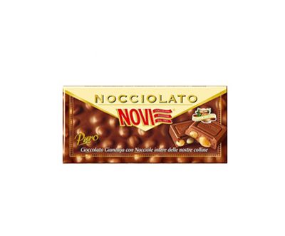 Млечен шоколад с цели лешници Novi Nocciolato 130гр