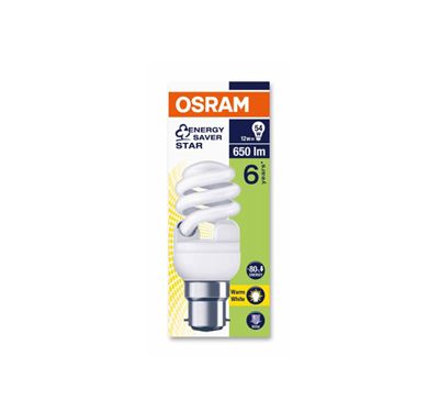 Енергоспестяваща крушка Osram Е14 12W спирала 1бр топла светлина 