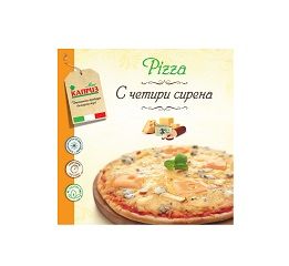 Пица с четири сирена Мис Каприз 350 гр