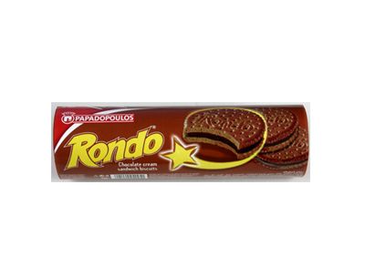 Бисквити Rondo двоен шоколад 250 г