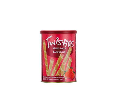 Пурички с ягодов крем Twisties 400гр