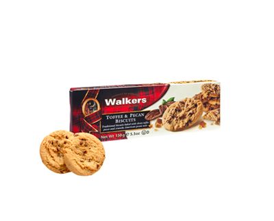 Бисквити с карамел и пекан Walkers 150 г