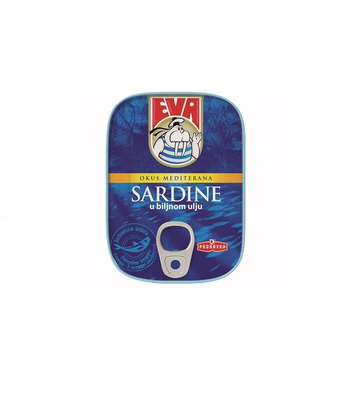 Сардини в растително олио EAVA 115 гр