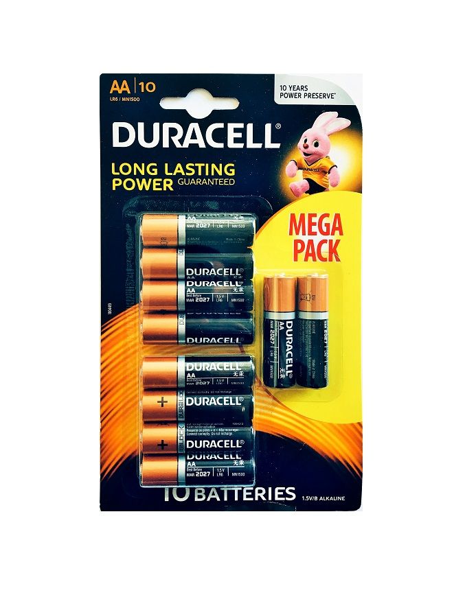 Батерии Duracell АА 10 бр