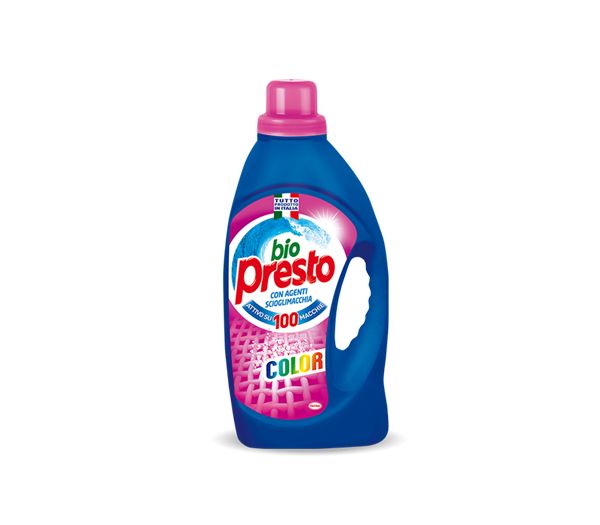 Течен перилен препарат за цветно пране Bio Presto Color 1495мл, 23 пранета PR