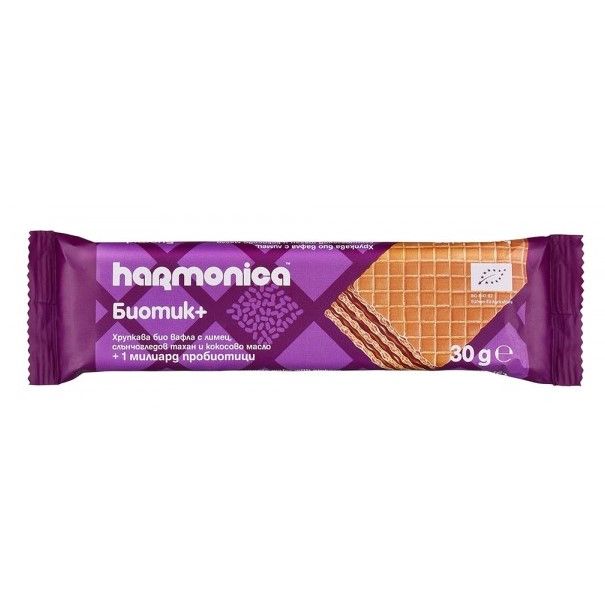 Пробиотична Вафла Harmonica Биотик + 30гр (лилава)