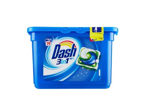19бр Капсули за пране Dash 3в1, Италия PR