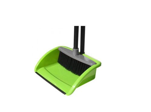 Комплект метла и лопата Konex - зелени